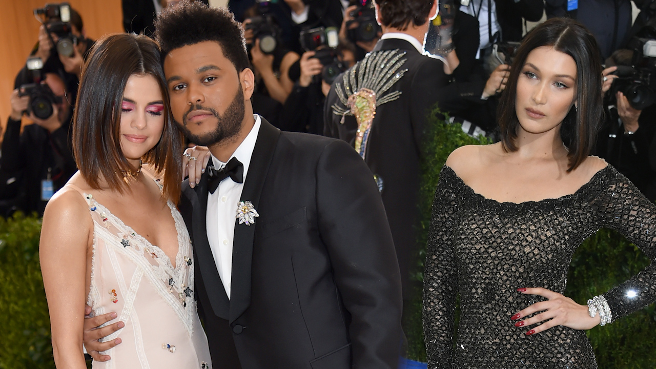 Bella Hadid Wears Sexy Sheer Catsuit While Ex The Weeknd Cozies Up