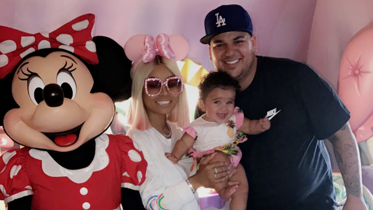 Inside Rob Kardashian and Blac Chyna's Father's Day Trip to Disneyland