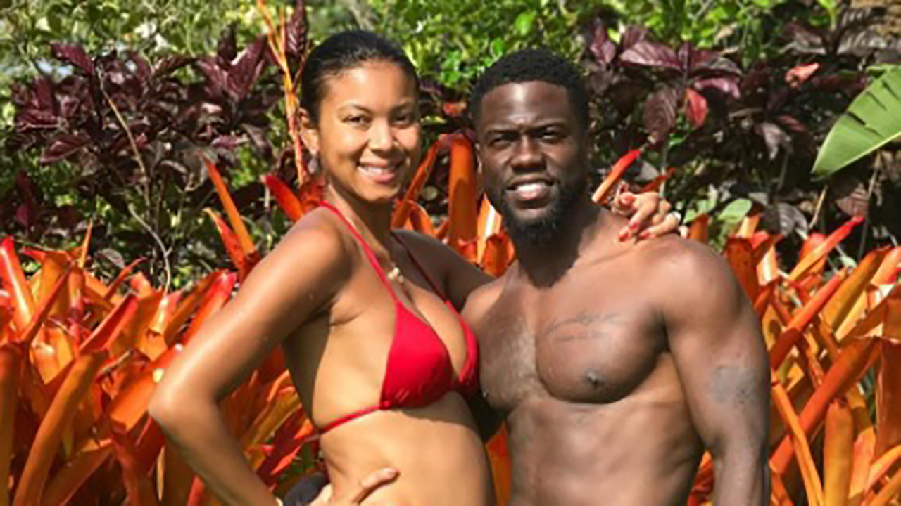 Kevin Hart Shares Glowing Vacation Pics With Dad And Pregnant Wife