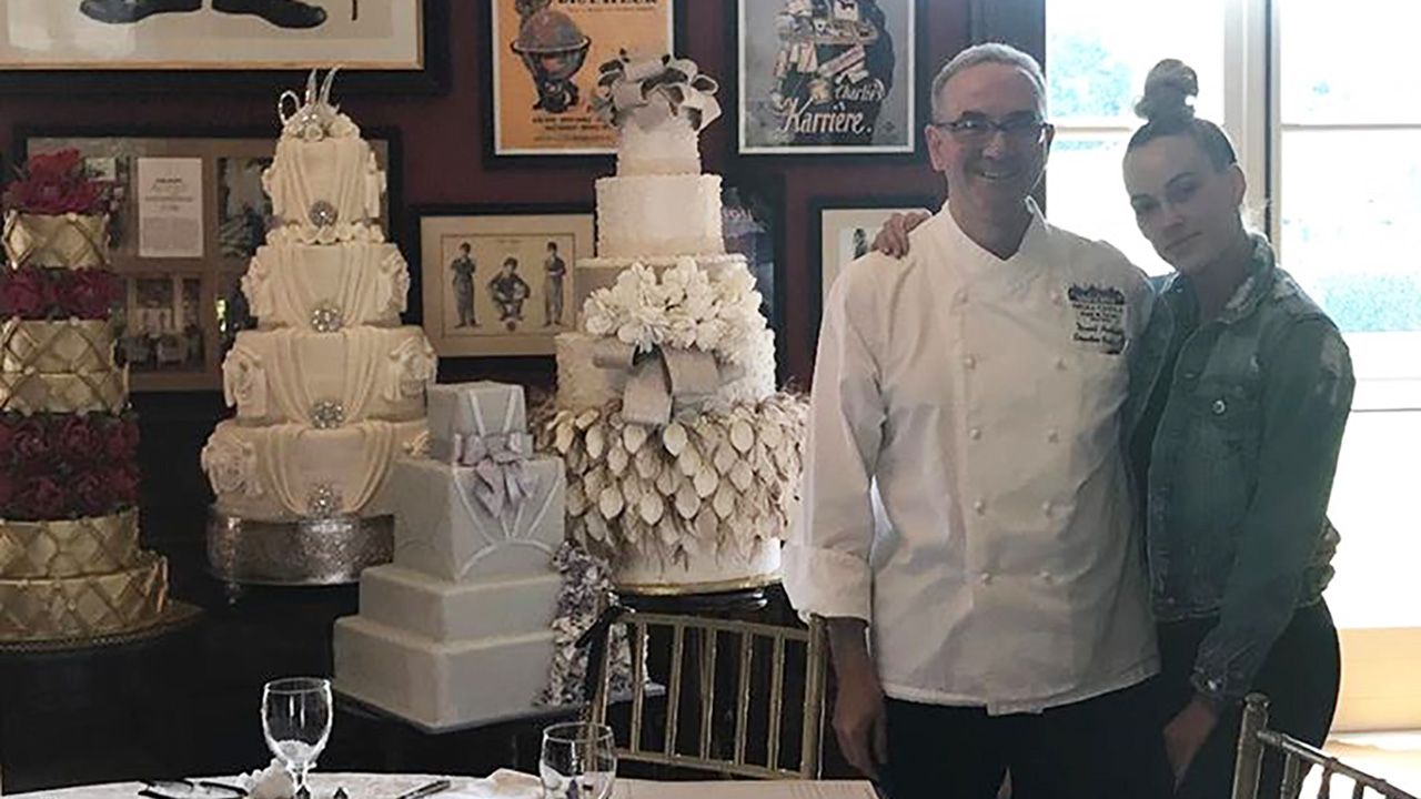 Peta Murgatroyd and Maksim Chmerkovskiy's Wedding Cake Was Just as