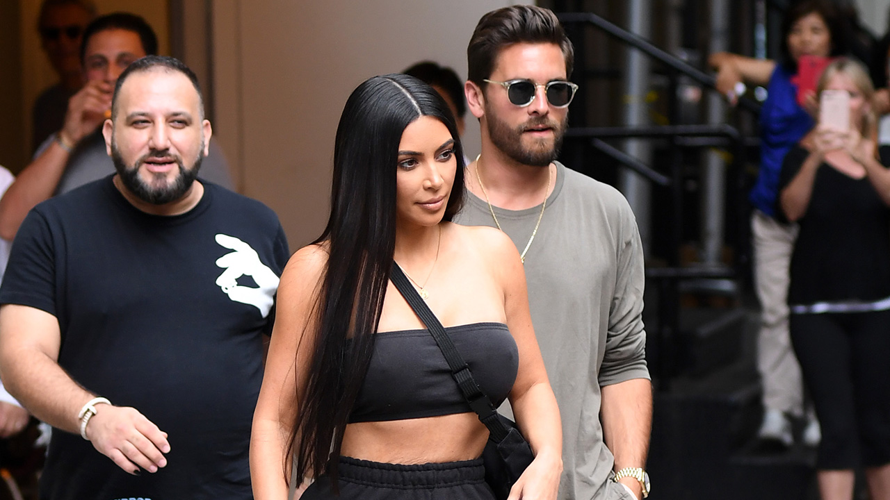 Kim Kardashian Rocks Another Eye-Popping Ensemble, Goes Braless in a Sheer  Top and Camo Shorts