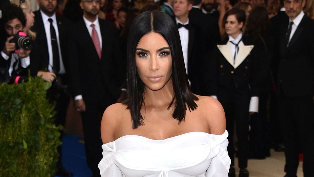 Kim Kardashian Rocks Another Eye-Popping Ensemble, Goes Braless in