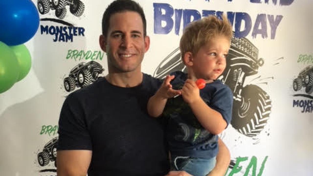 Tarek El Moussa Celebrates Son Brayden's Birthday See the Cute Pic