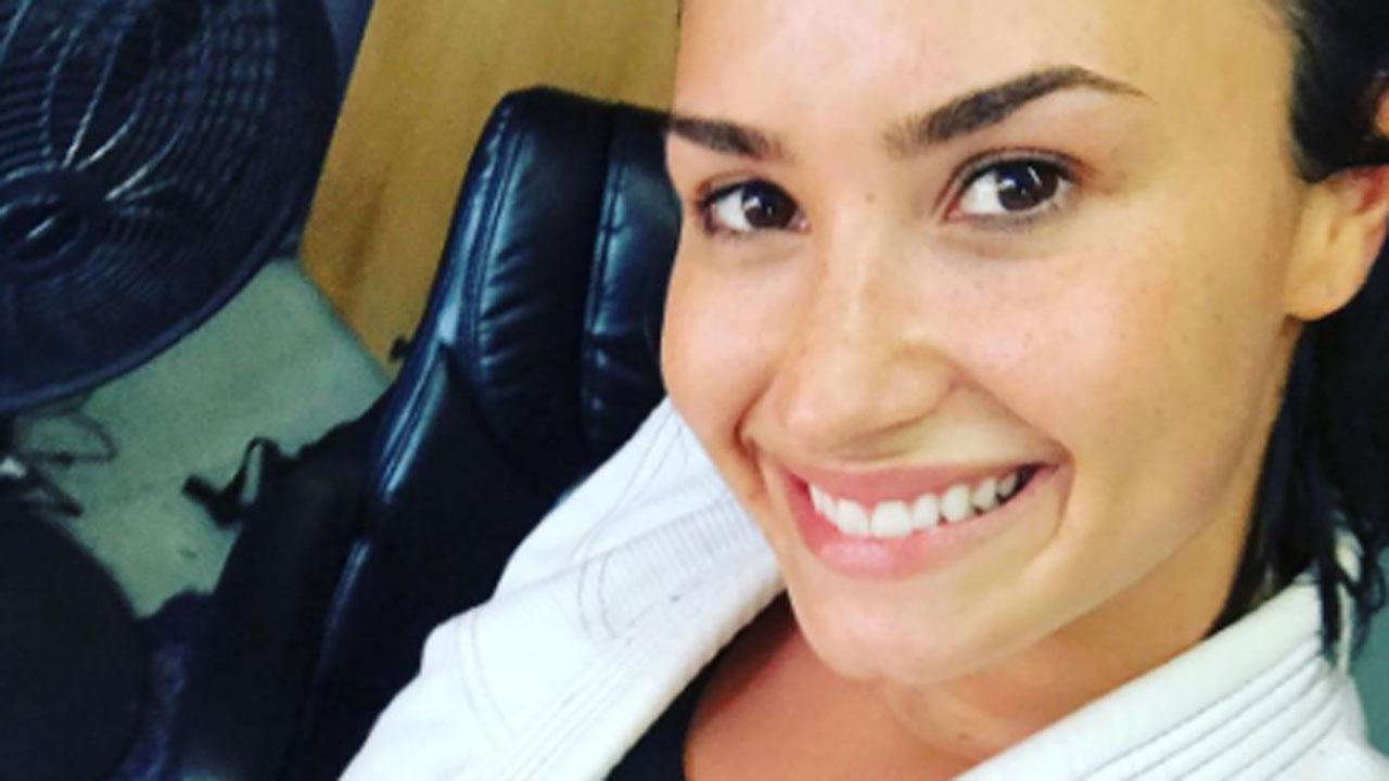 Demi Lovato Goes Two Pieces in Brazil