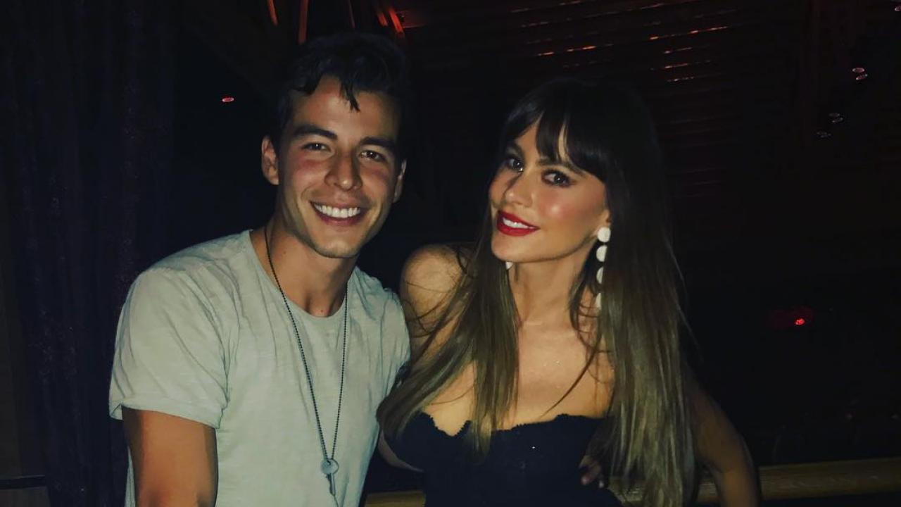 Sofia Vergara and Her Son, Manolo, Pictures