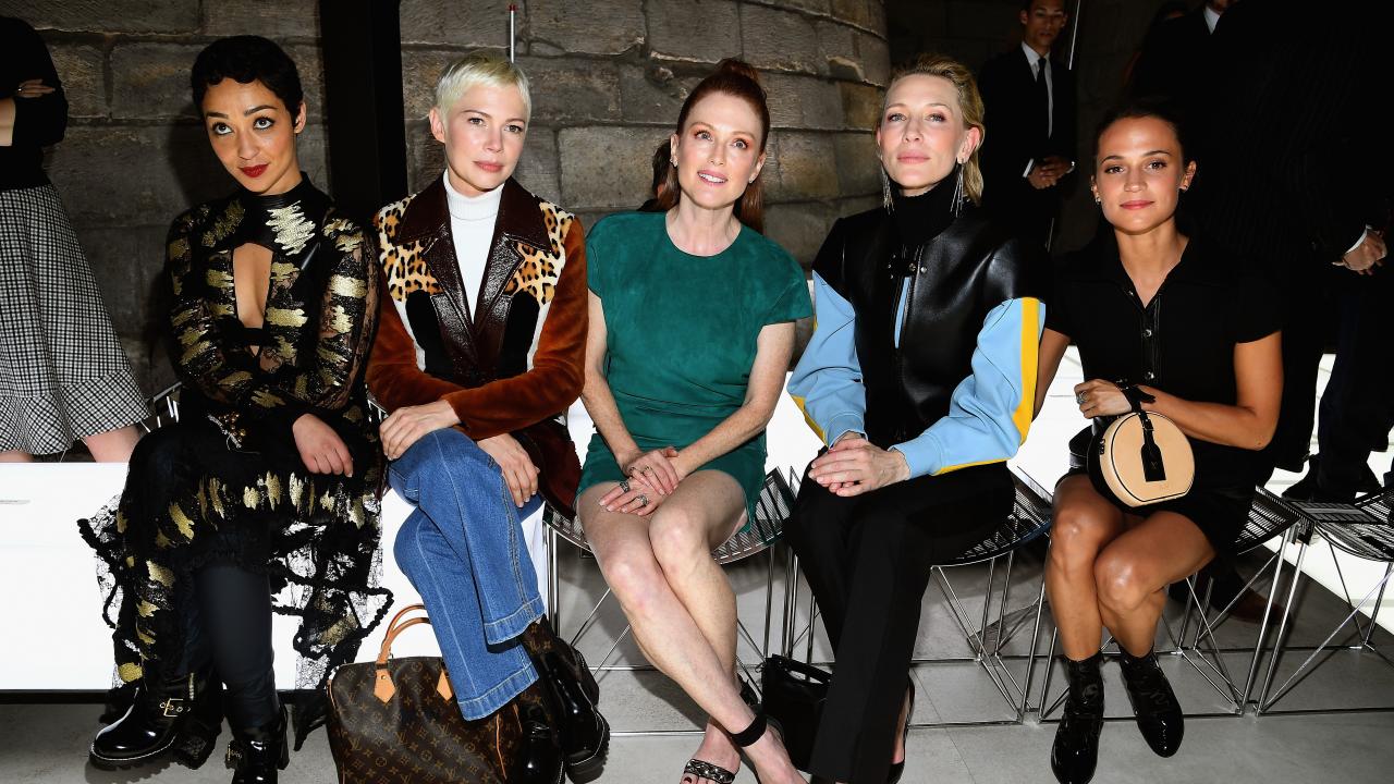 Alicia Vikander, Cate Blanchett and More A-Listers Stun at Louis Vuitton's  Paris Fashion Show - See