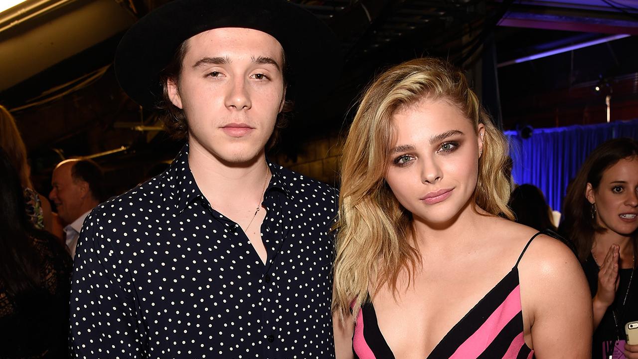 Brooklyn Beckham Chloe Grace Moretz Kissing Instagram