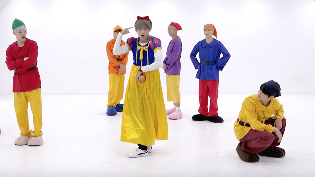 BTS Hilariously Dress Up as Snow White & The Seven Dwarfs for Dance  Rehearsal | ktvb.com