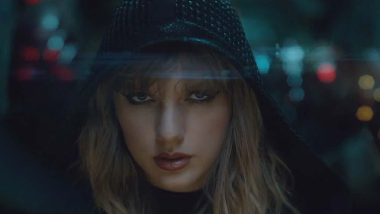 Taylor Swift Fights Her Nearly Naked Robot Clone In Futuristic Music