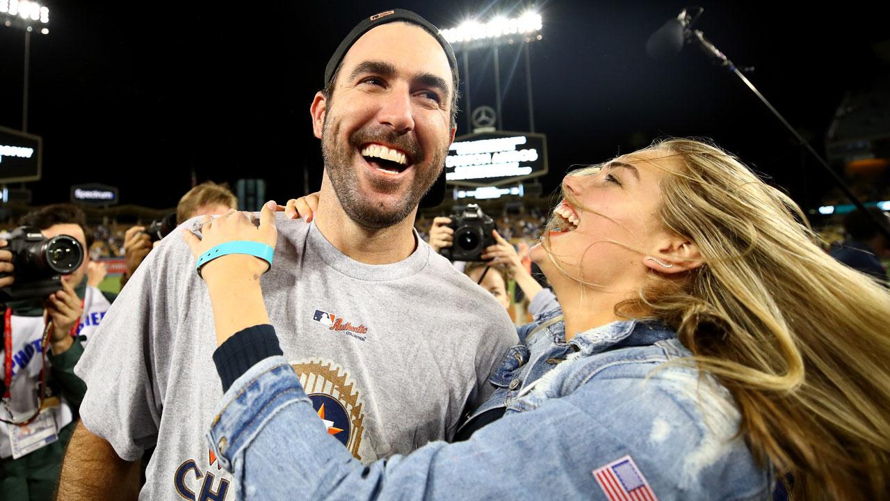 Justin Verlander, Kate Upton praise Houston Astros fans