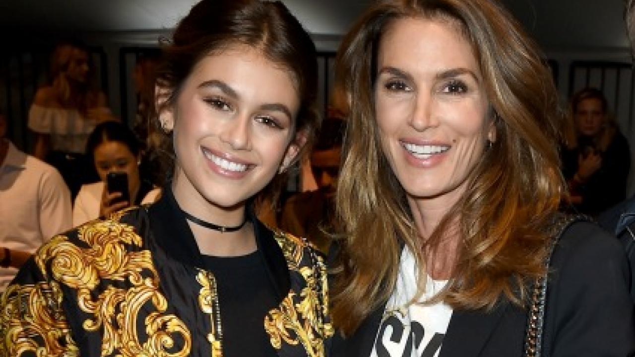Kaia Gerber Jokes She Doesn't 'See the Resemblance' in Cute Selfies