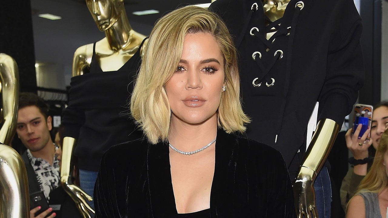 Pregnant Khloe Kardashian Poses in Sheer Bra for Sexy New Photo Shoot