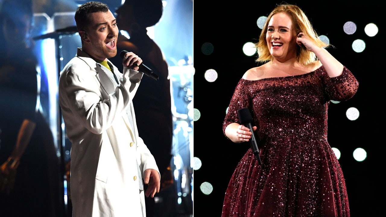 Fans Are Convinced That Adele's Voice Slowed Down Sounds Like Sam Smith